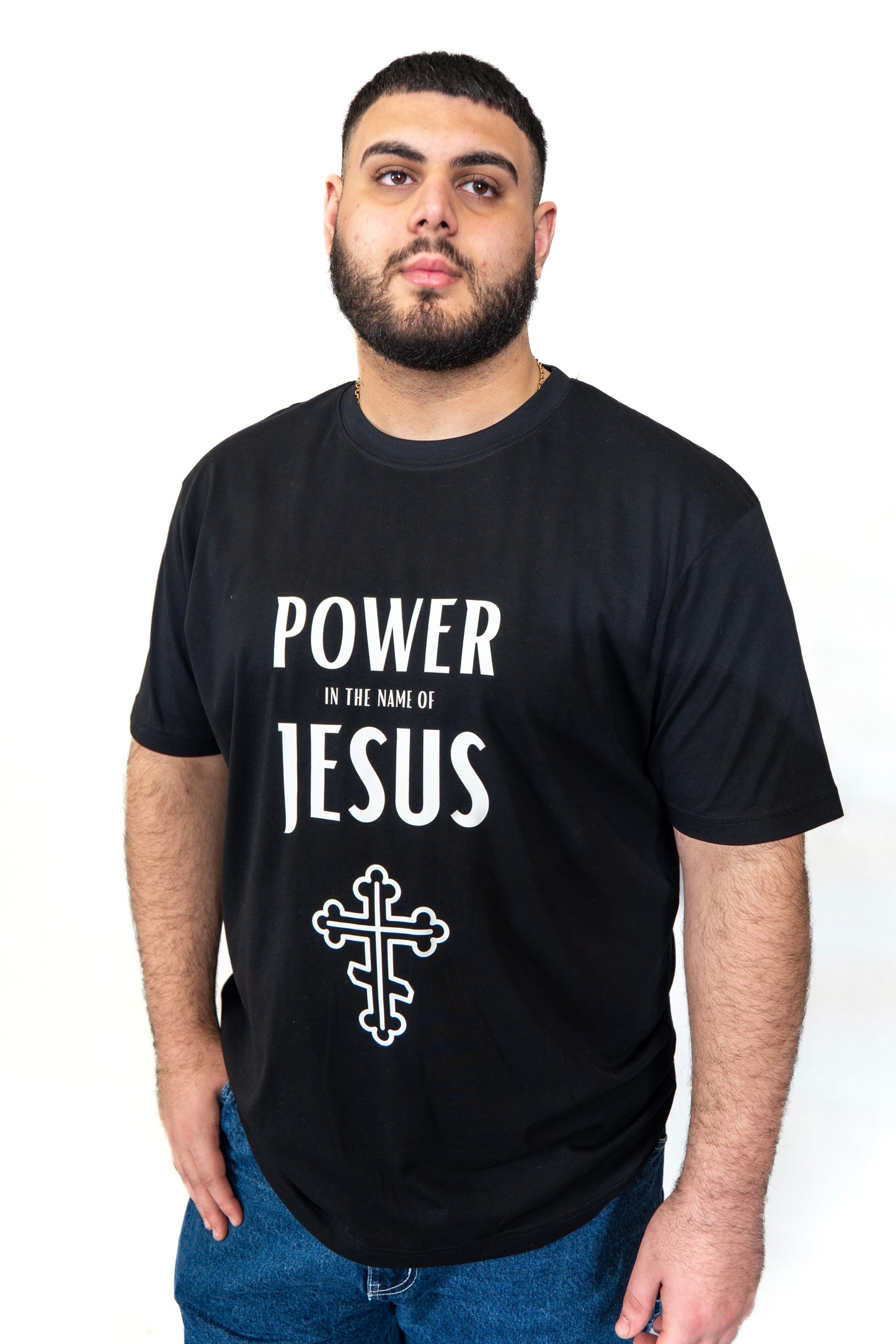 Power in the Name of Jesus T-Shirt (Men’s Fit)