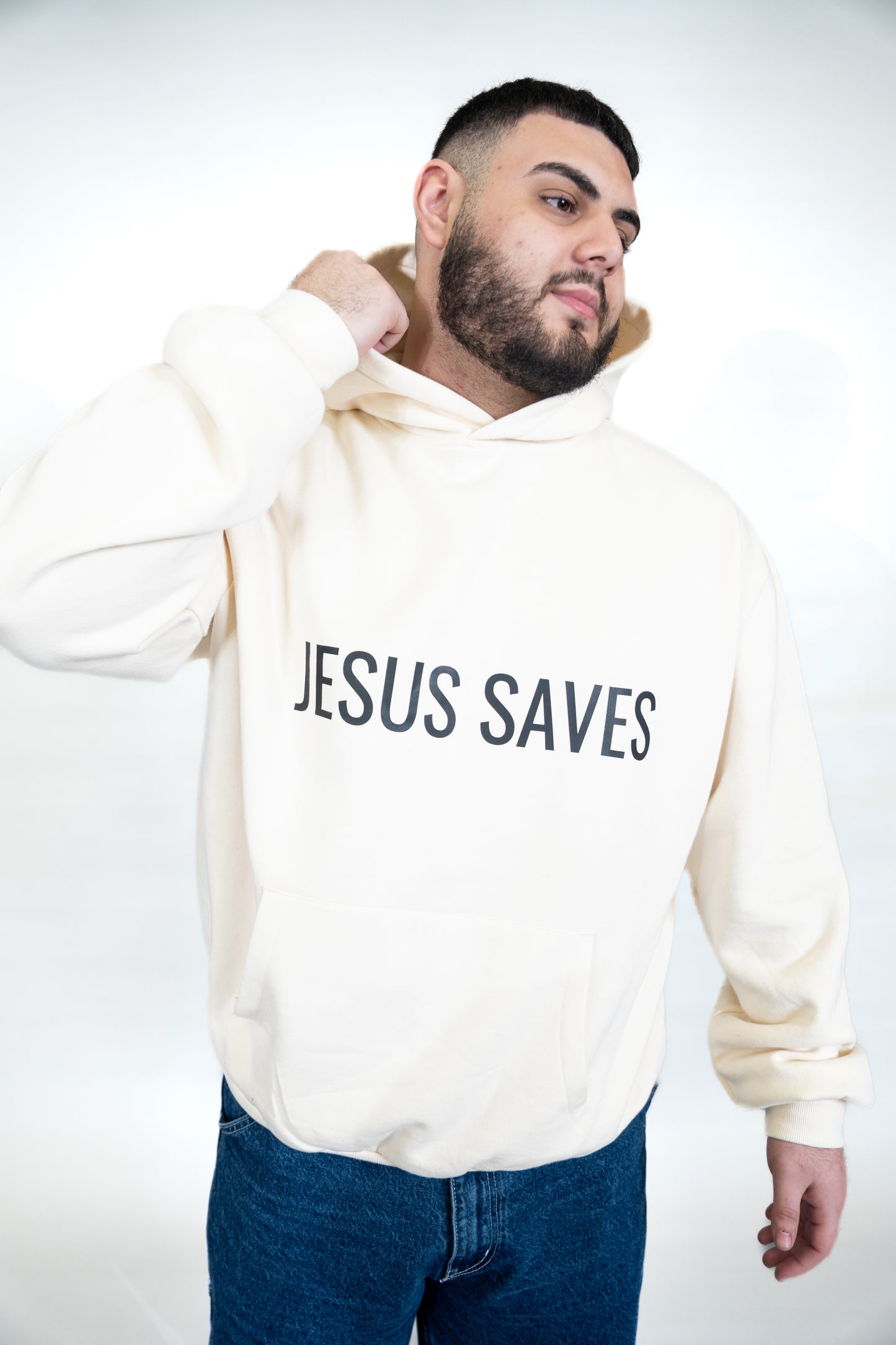 Jesus Saves Hood (Men's Fit)