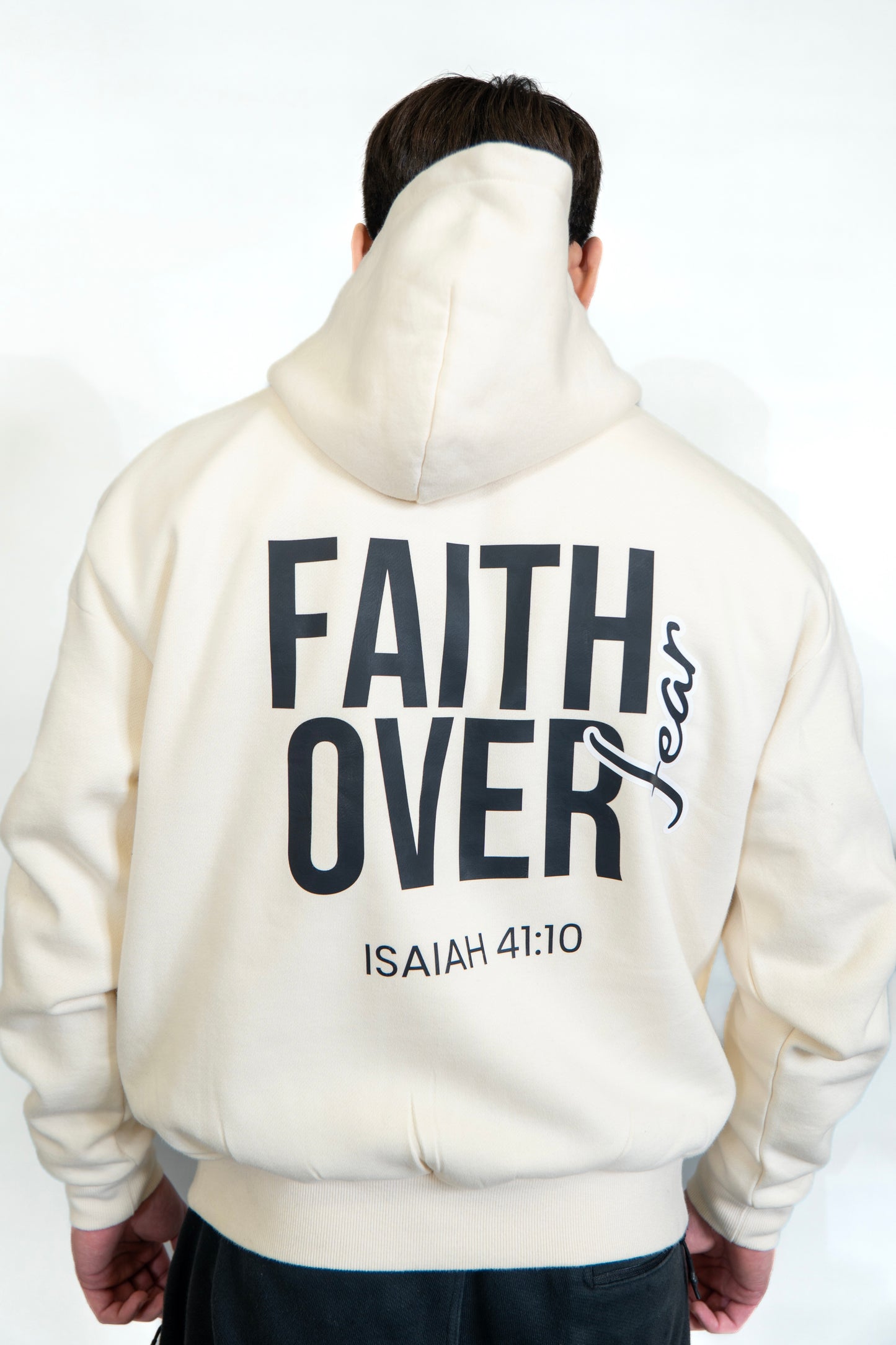 Faith over Fear Hood (Men's Fit)