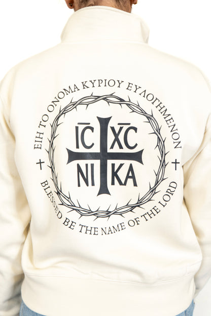 Blessed Be The Name Half-Zip (Women's Fit)