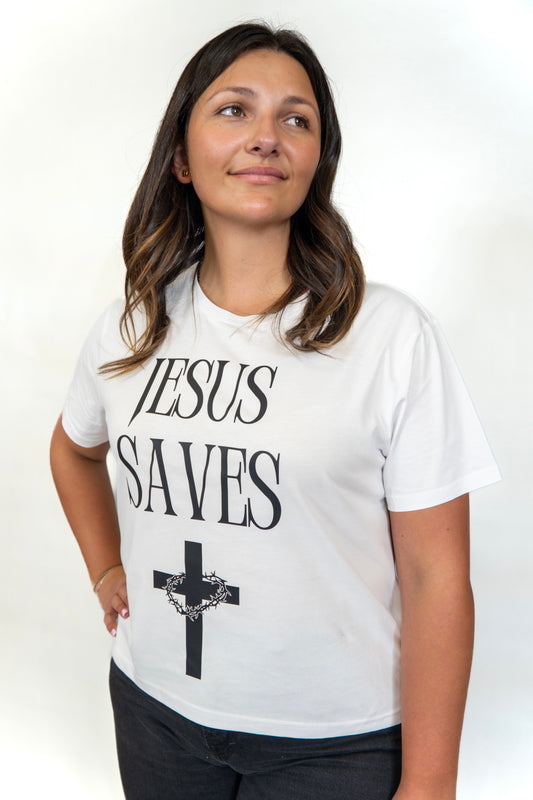 Jesus Saves T-Shirt (Women's Fit)