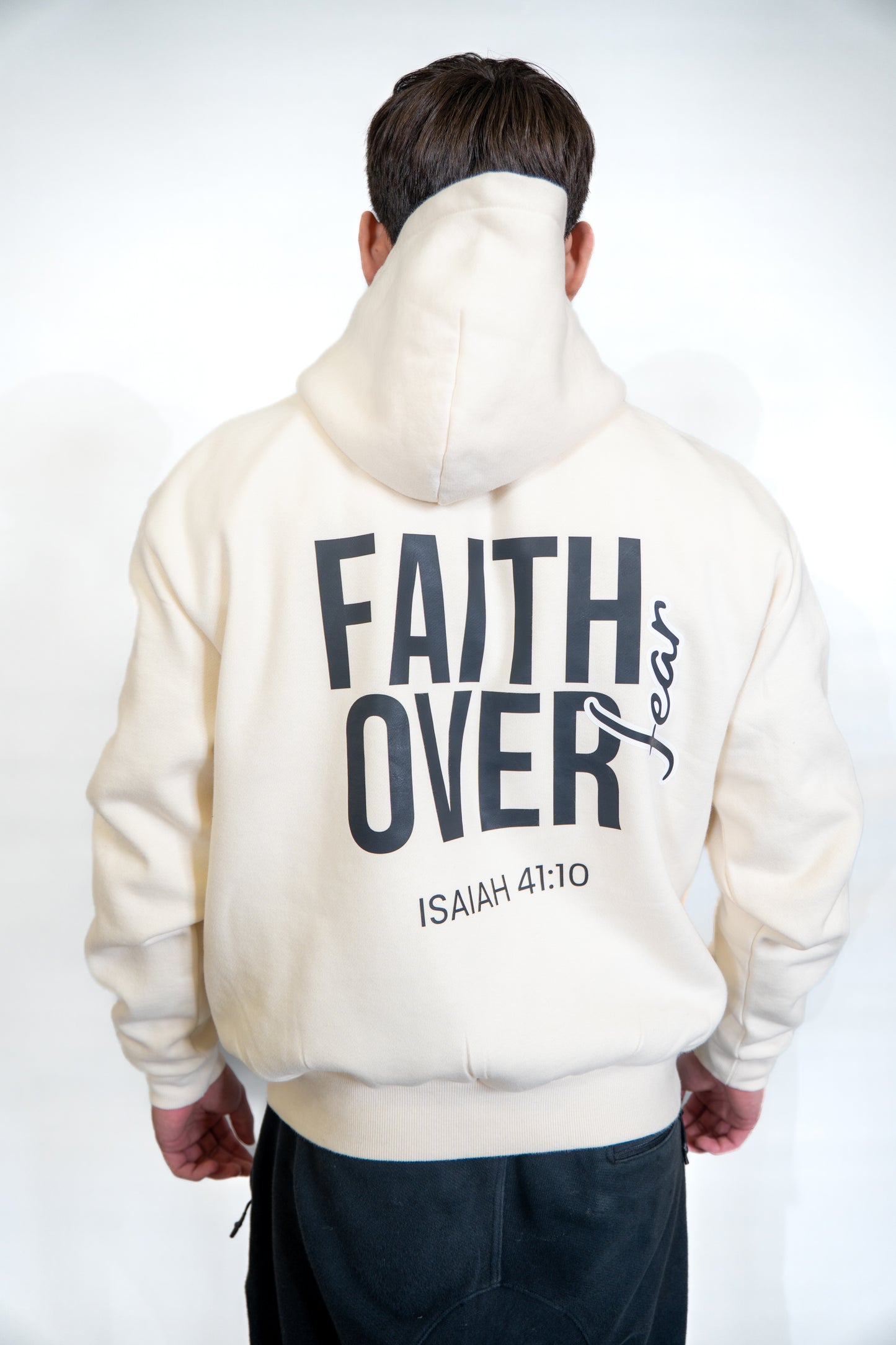 Faith over Fear Hood (Men's Fit)