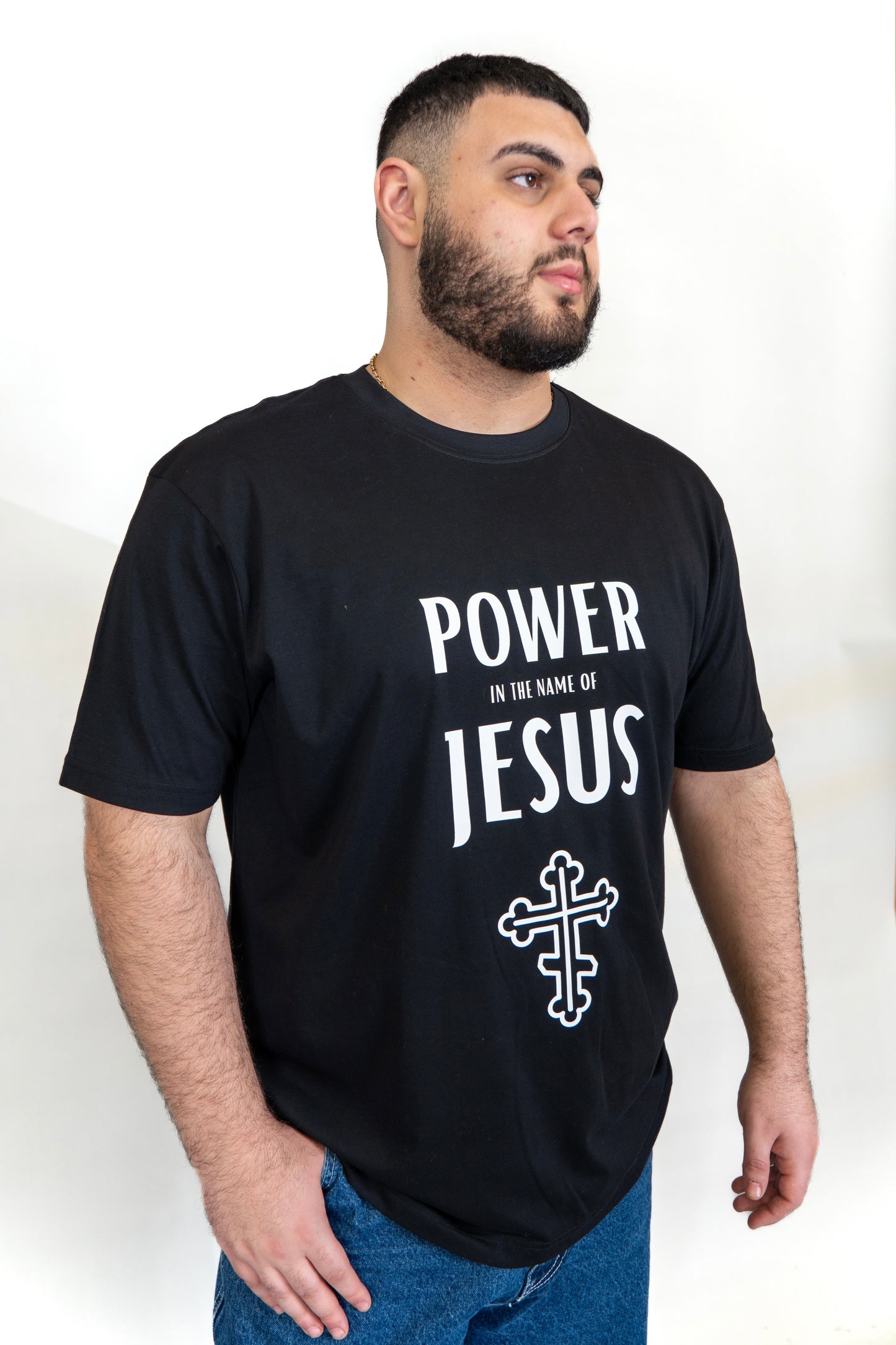 Power in the Name of Jesus T-Shirt (Men’s Fit)