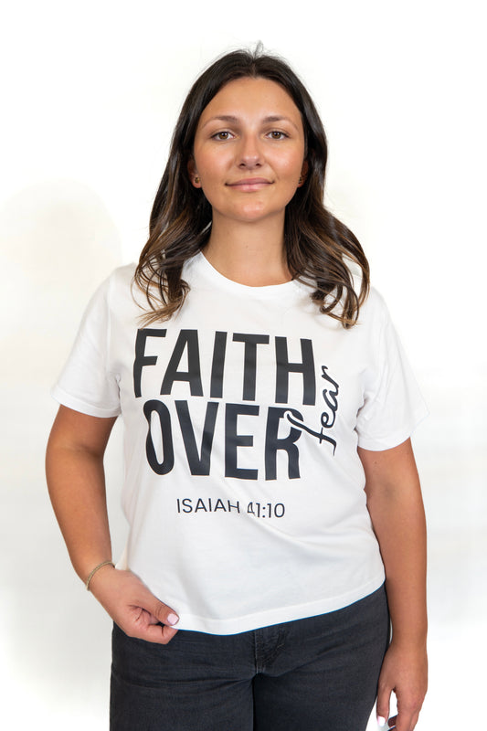 Faith over Fear T-Shirt (Women's Fit)