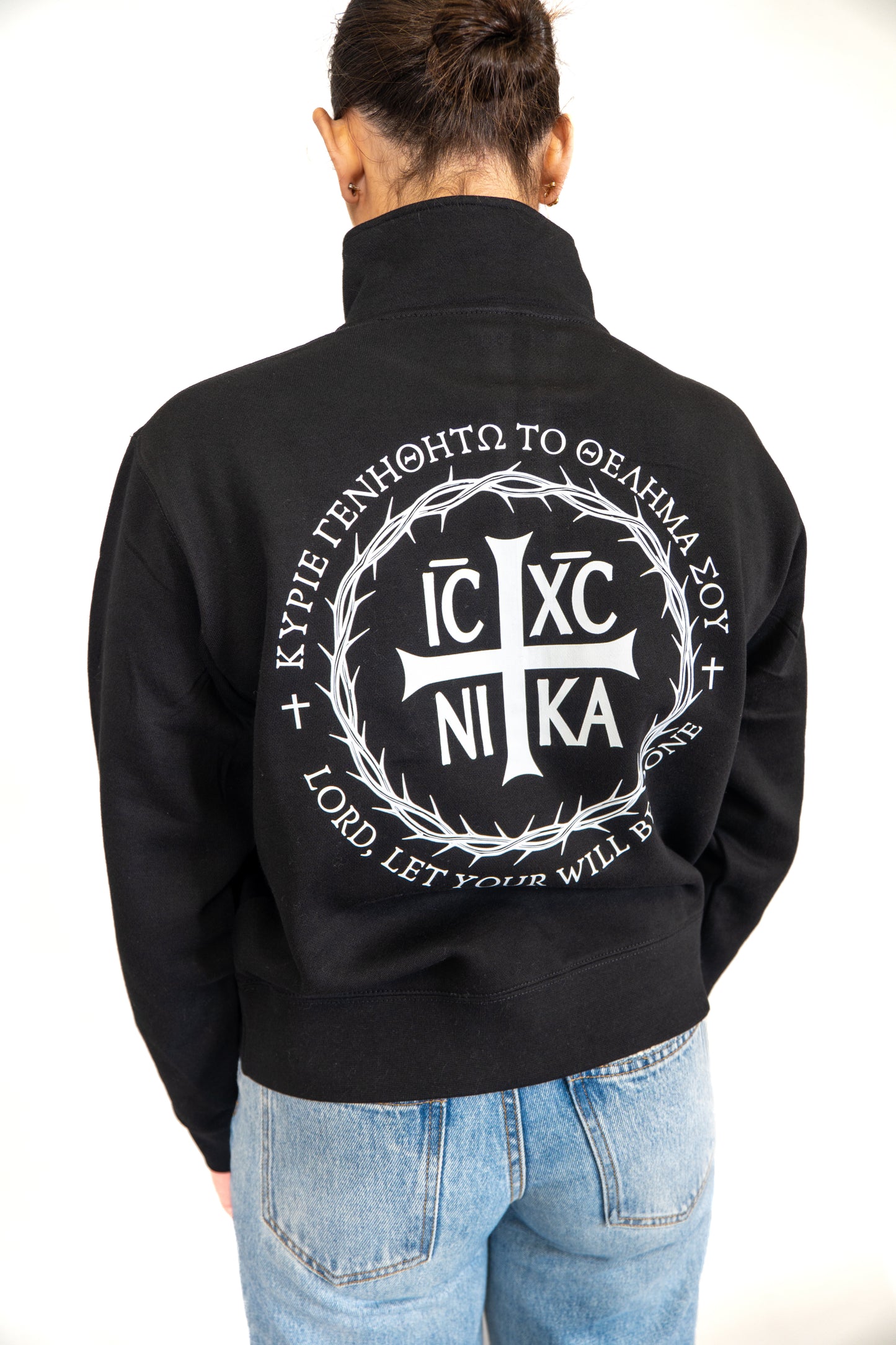 Lord, Have Mercy Half-Zip (Women's Fit)