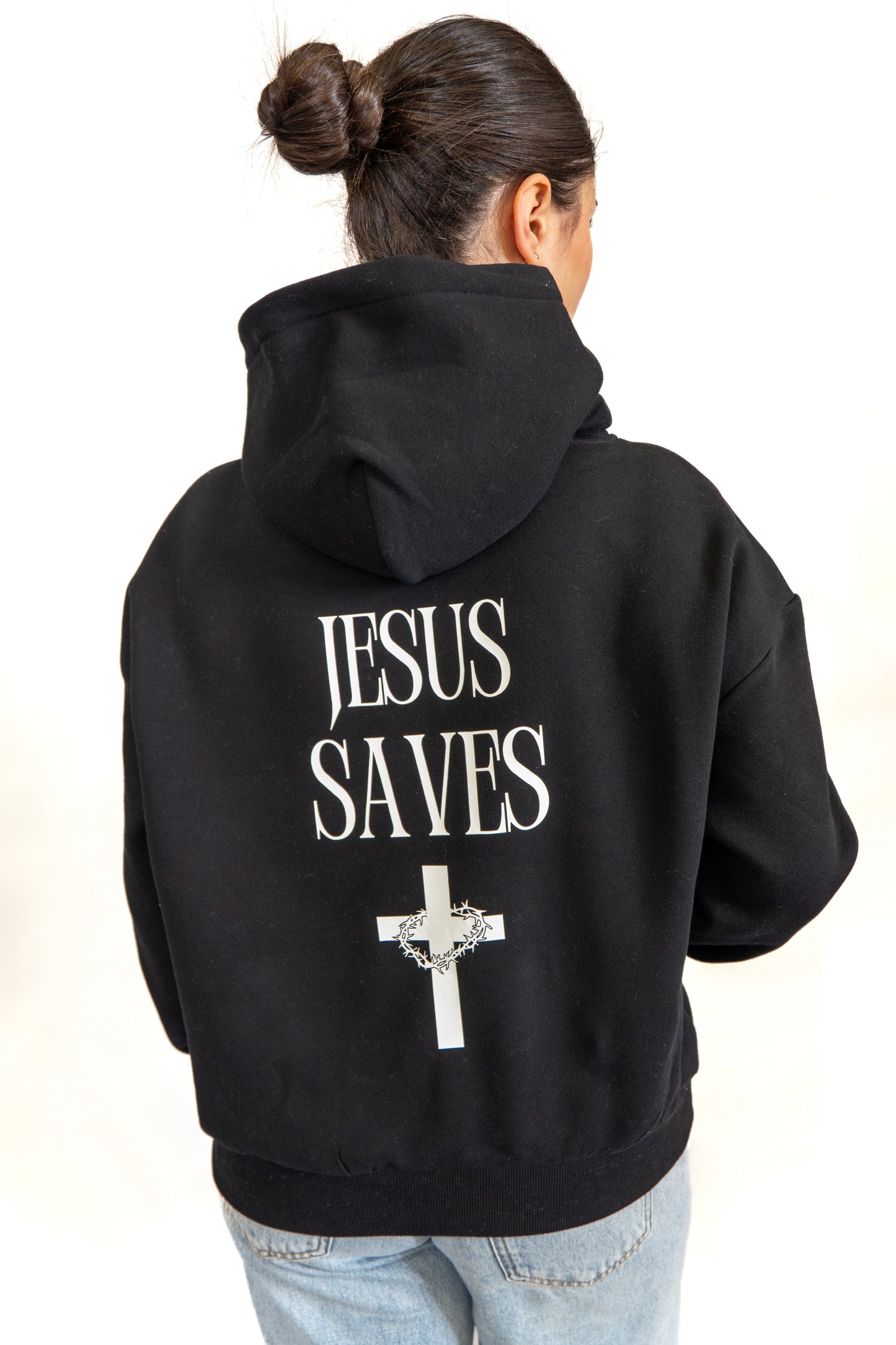 Jesus Saves Hood (Women's Fit)